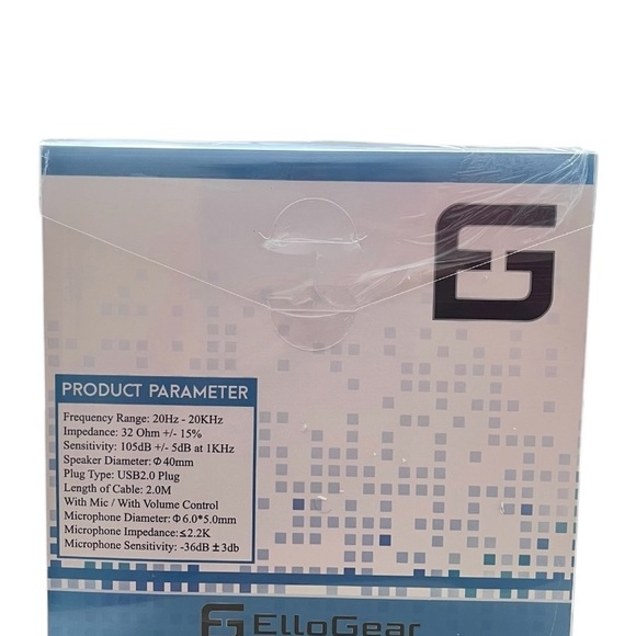 ElloGear EG15 Stereo Gaming Headset for PS4, PC, Xbox One PS5 Controller New,Box - Picture 5 of 13